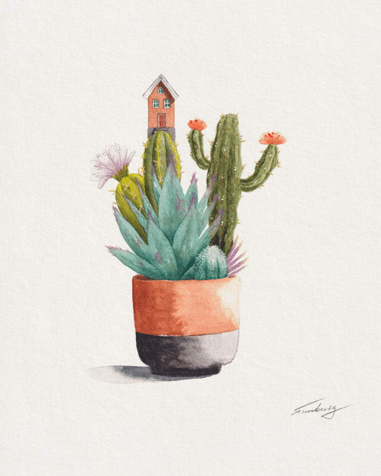 Between Flowers & Spines no. 3